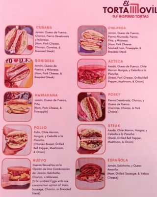 Menu photo 5 Torta Movil Los Angeles, CA Menu photo 5 Torta Movil Los Angeles, CA