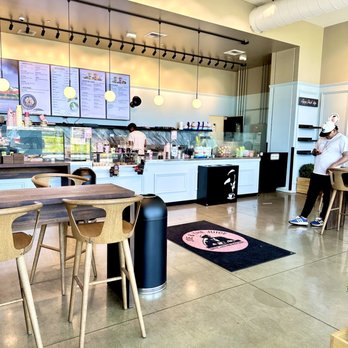 JOE & THE JUICE - a man working in a coffee shop - Coffee & Tea Near Me - San Ramon, California