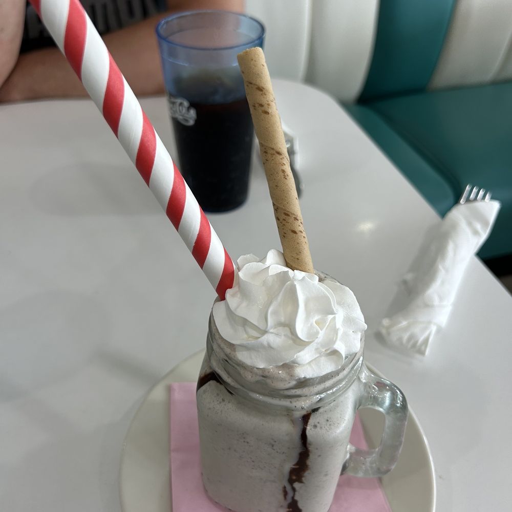 Van Dorn Diner - Cookies & Cream Shake - Diners Near Me - Alexandria, Virginia Van Dorn Diner - Cookies & Cream Shake - Diners Near Me - Alexandria, Virginia