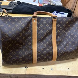 Leathersmith CT - Louis Vuitton duffel bag with new straps and handles