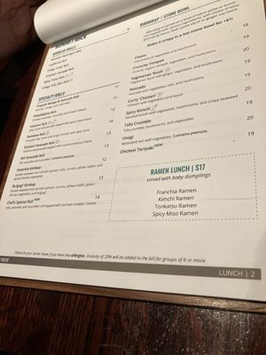 Menu photo 4 Franchia Vegan Cafe New York, NY