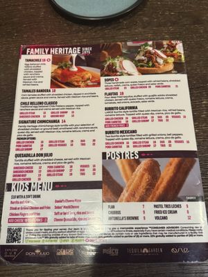 Menu photo 2 Don Julio - Chickasaw Orlando, FL Menu photo 2 Don Julio - Chickasaw Orlando, FL
