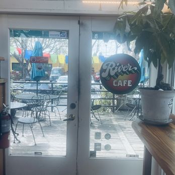 River Cafe - Exit door - Coffee & Tea Near Me - Santa Cruz, California