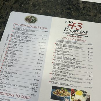 PHO 43 - Vietnamese Near Me - Phoenix, Arizona
