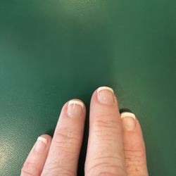 M & T Nails - M&T French gel on my real nails