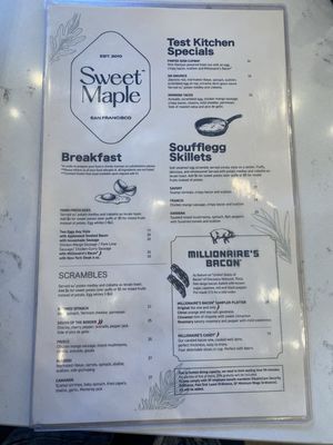 Menu photo 3 Sweet Maple San Francisco, CA Menu photo 3 Sweet Maple San Francisco, CA