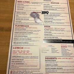 Ollie’s Burgers & BBQ - Menu
