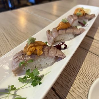 Aburiya Bento House - Aburi Toro with Uni - Japanese Near Me - Seattle, Washington Aburiya Bento House - Aburi Toro with Uni - Japanese Near Me - Seattle, Washington