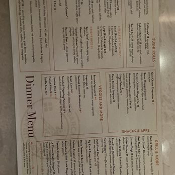 Sugarcane - Menu 12/5 - Cocktail Bars Near Me - Las Vegas, Nevada