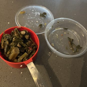 Grace's - 1 cup of collard green for $10 - American Near Me - Houston, Texas Grace's - 1 cup of collard green for $10 - American Near Me - Houston, Texas