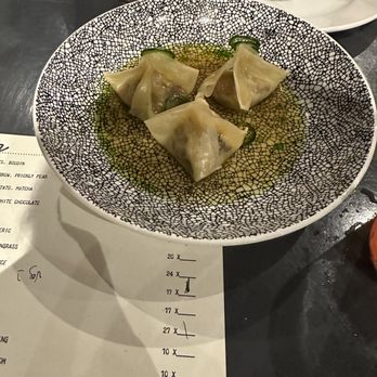 Gunshow - Dumplings made vegetarian - New American Near Me - Atlanta, Georgia Gunshow - Dumplings made vegetarian - New American Near Me - Atlanta, Georgia