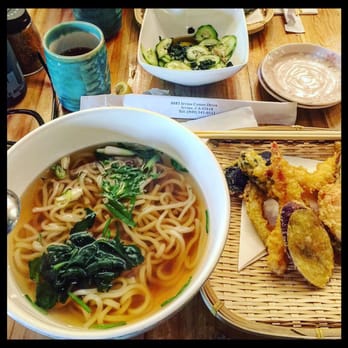 Fukada - Tempura udon, sunomono, and crunchy roll.. Eat up and you'll know, shits gooooood. - Japanese Near Me - Irvine, California Fukada - Tempura udon, sunomono, and crunchy roll.. Eat up and you'll know, shits gooooood. - Japanese Near Me - Irvine, California