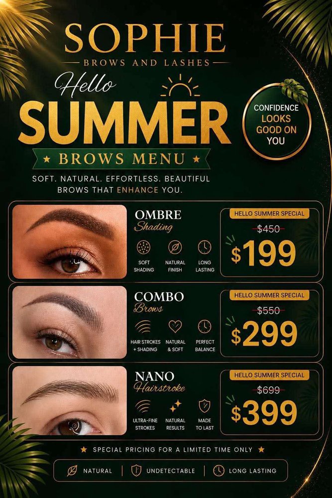 Sophie Brows And Lashes Logo