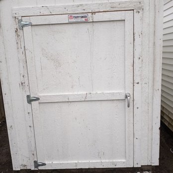 Tuff Shed Chicago - Half painted Shed... - Sheds & Outdoor Storage Near Me - Franklin Park, Illinois Tuff Shed Chicago - Half painted Shed... - Sheds & Outdoor Storage Near Me - Franklin Park, Illinois