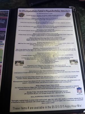 Menu photo 2 Steiner's A Nevada Style Pub Las Vegas, NV Menu photo 2 Steiner's A Nevada Style Pub Las Vegas, NV