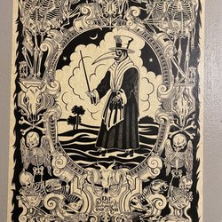 The Waiting Room Bar & Venue - Art in Woman's bathroom