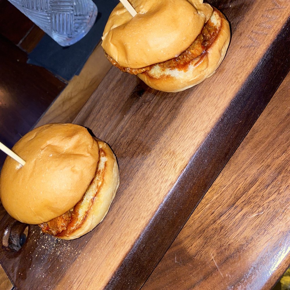 VINYL - Hot honey sliders - New American Near Me - Charlotte, North Carolina VINYL - Hot honey sliders - New American Near Me - Charlotte, North Carolina