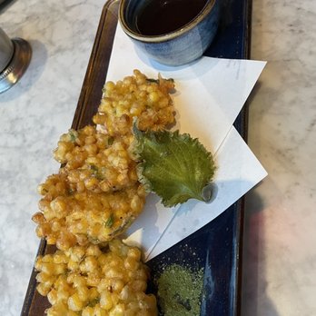 Wren - Corn Kaki-Age Tempura - Cocktail Bars Near Me - Tysons, Virginia Wren - Corn Kaki-Age Tempura - Cocktail Bars Near Me - Tysons, Virginia