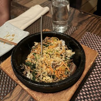 HanGawi - Tofu Bibimbap with Sesame Leaves - Vegetarian Near Me - New York, New York HanGawi - Tofu Bibimbap with Sesame Leaves - Vegetarian Near Me - New York, New York