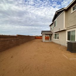 BEFORE - NOTHING BUT DIRT