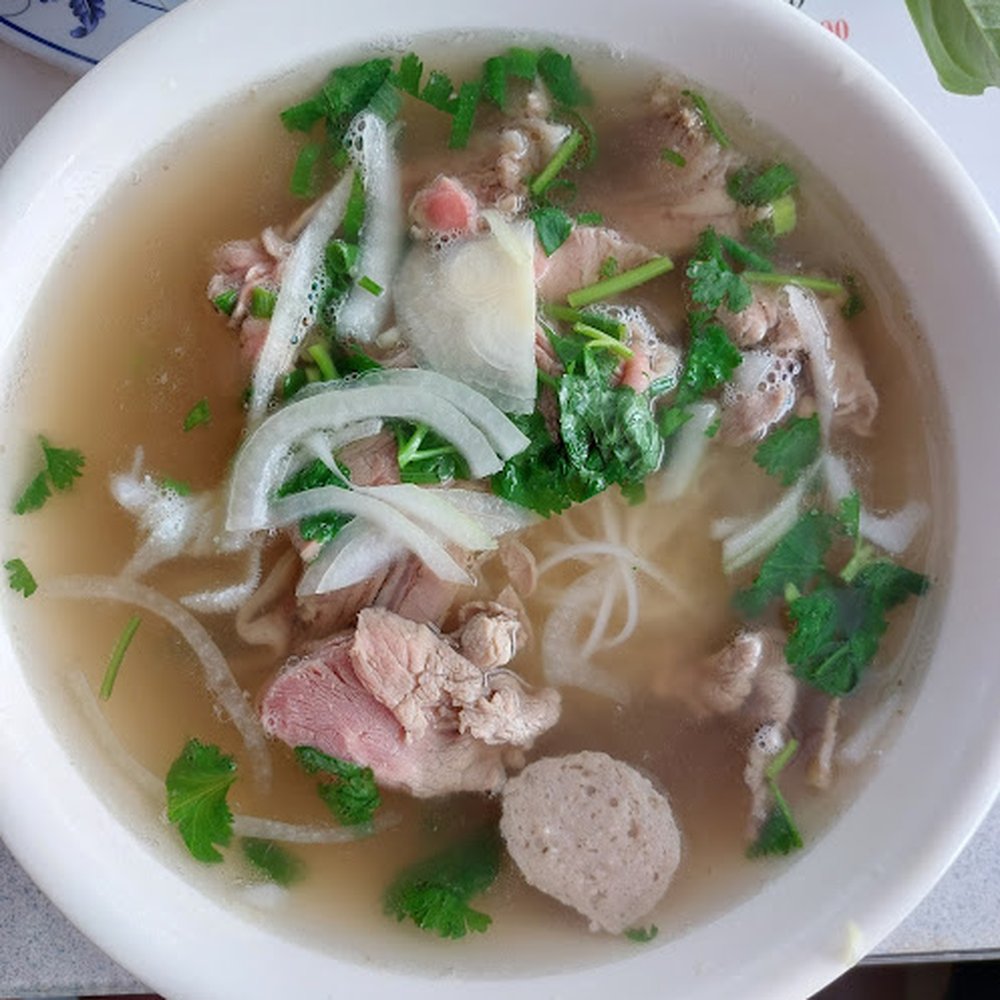 The Special Combination Pho with Rare Steak, Tendon, Tripe, Beef Brisket & Meatball. The Special Combination Pho with Rare Steak, Tendon, Tripe, Beef Brisket & Meatball.