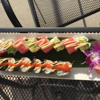 Ootori Sushi - Spicy salmon roll and Amazon Princess - Sushi Bars Near Me - Rochester, Minnesota