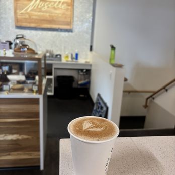 Steeplejack - Union on Hawthorne - Chai latte from Harder Day Coffee Co (located inside building with Steeplejack) - Breweries Near Me - Portland, Oregon Steeplejack - Union on Hawthorne - Chai latte from Harder Day Coffee Co (located inside building with Steeplejack) - Breweries Near Me - Portland, Oregon