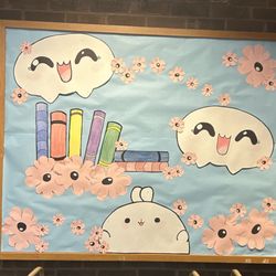 Anne Arundel County Public Library - Severna Park - Spring 2025 bulletin board