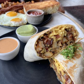 Death & Co - Breakfast Bacon Burrito - Cocktail Bars Near Me - Denver, Colorado Death & Co - Breakfast Bacon Burrito - Cocktail Bars Near Me - Denver, Colorado