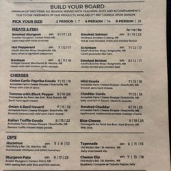 Old Molly’s Bar - Menu