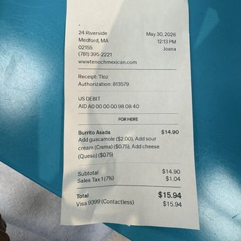 Tenoch Mexican - Mexican Near Me - Medford, Massachusetts