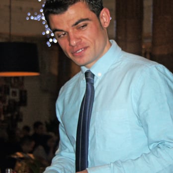 Rosso Restaurant - One of our waiters at Rosso - Italian Near Me - Manchester, XGM