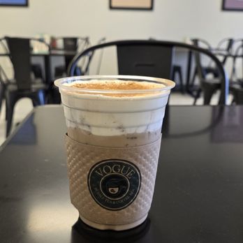 Vogue Bubble Tea & Coffee Bar - Dirty horchata with cold foam - Bubble Tea Near Me - Pantego, Texas Vogue Bubble Tea & Coffee Bar - Dirty horchata with cold foam - Bubble Tea Near Me - Pantego, Texas