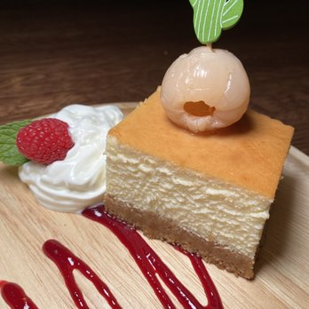 Tiki Thai - Lychee Cheesecake - Tiki Bars Near Me - Reston, Virginia Tiki Thai - Lychee Cheesecake - Tiki Bars Near Me - Reston, Virginia