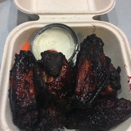 Blueberry BBQ wings Blueberry BBQ wings