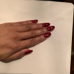 Full set with polish by Cindy Full set with polish by Cindy