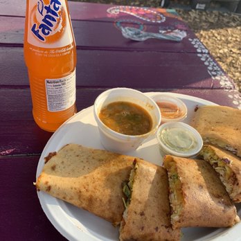 Konfusedesi - Fanta with dosa - Food Trucks Near Me - Austin, Texas