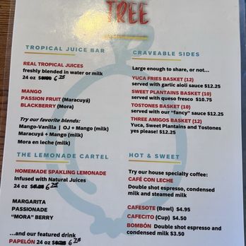 Guava Tree Cafe - Menu - Latin American Near Me - Albuquerque, New Mexico
