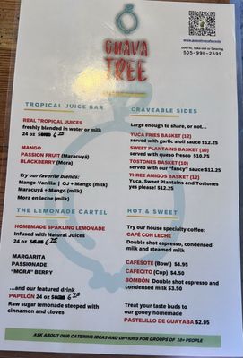 Menu photo 2 Guava Tree Cafe Albuquerque, NM