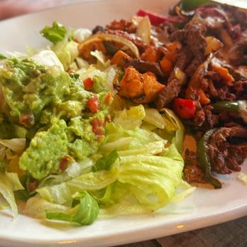 Taco Addicts - Alambre Michoacan with guacamole salad instead of rice and beans. Keto mod - Mexican Near Me - Cary, North Carolina Taco Addicts - Alambre Michoacan with guacamole salad instead of rice and beans. Keto mod - Mexican Near Me - Cary, North Carolina