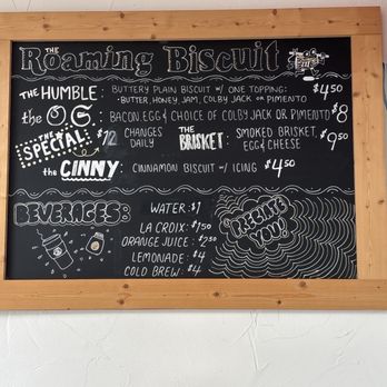 The Roaming Biscuit - Menu - Breakfast & Brunch Near Me - Cleveland, Ohio The Roaming Biscuit - Menu - Breakfast & Brunch Near Me - Cleveland, Ohio