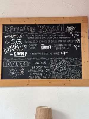 Menu photo 1 The Roaming Biscuit Cleveland, OH Menu photo 1 The Roaming Biscuit Cleveland, OH