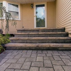 Uneek Paving & Masonry - Walkway & Front Steps all new masonry