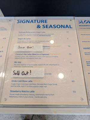Menu photo 2 Ondo Coffee Artesia, CA Menu photo 2 Ondo Coffee Artesia, CA