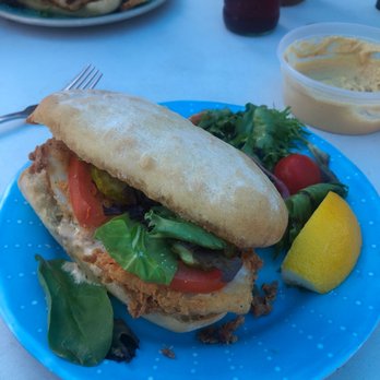 The Eat Well - Fried fish po boy - Sandwiches Near Me - N Cape May, New Jersey The Eat Well - Fried fish po boy - Sandwiches Near Me - N Cape May, New Jersey