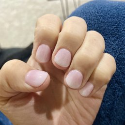 Dip manicure - french fade