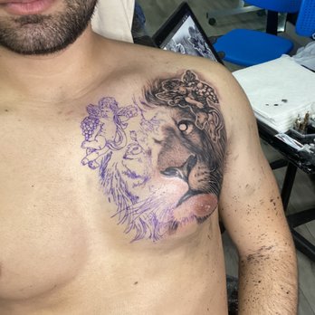 Piaja's Ink - While in process. - Tattoo Near Me - Hialeah, Florida