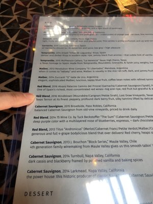 Menu photo 8 La Diosa Cellars Lubbock, TX