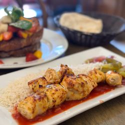 Uncle Momo - Chicken Shish Kabab Plate