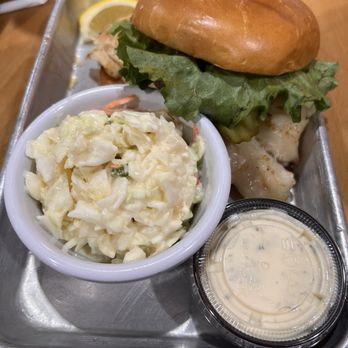 Pier 62 Oceanfront Restaurant & Bar - Grouper sandwich - Seafood Near Me - Cocoa Beach, Florida